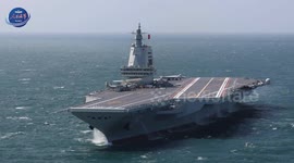 China conducts first live-force training with Fujian carrier amid tensions with Japan