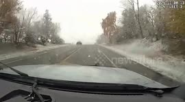 Erratic Driver Causes Three-Vehicle Crash After Failing to Stop