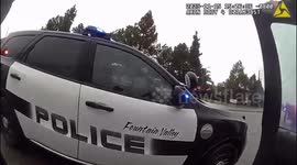 DUI Suspect on Bare Rim Crashes After Wild Fountain Valley Pursuit