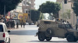 Israeli forces conduct large-scale raids in West Bank