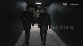 Russian President Putin visits Western Military Group Command Centre