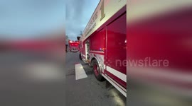 US: Truck Crashes Into Building At High Speed In San Francisco