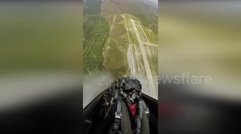 US: F 22 Raptor Roars Through Wings Of Pride Airshow Skies