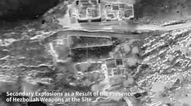 Lebanon: IDF Strikes Hezbollah Rocket Unit Weapons Sites Embedded in Civilian Areas