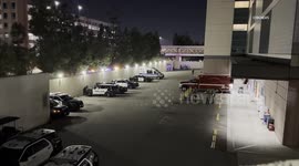 US, Los Angeles: Alhambra Officer In Critical Condition After Pursuit Crash With 1 Fatal Hospital Video Part 2