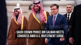 Saudi Crown Prince Bin Salman Meets Congress Amid U.S. Investment Surge