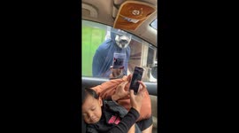 Viral video shows pocong ghost turning spooky into comedy with QRIS donations