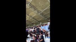 Fight breaks out during AI class in Brazil stadium