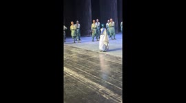 Kung Fu robot malfunctions during demonstration in Henan, China