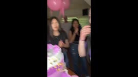 Birthday prank sends celebrant’s face into the cake in Cádiz, Spain