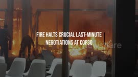 Fire Halts Crucial Last-Minute Negotiations at COP30