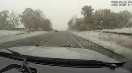 US: Wrong Way Driver Causes Violent Head On Collision Near Story City