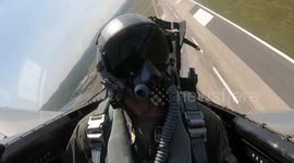 US: Former Boston Bruin Kevan Miller Takes F 15D Flight With 104th Fighter Wing