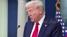 UNCAPTIONED: Trump Calls Democratic Lawmakers 'Sedition,' Sparks Political Firestorm