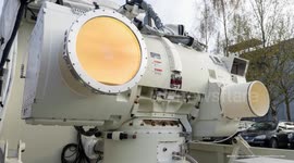 UNCAPTIONED: UK's revolutionary laser weapon shoots down high-speed drones in new trials