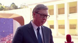 UNCAPTIONED: Serbian President Faces Legal Complaint Over Alleged 'Sniper Tourism' in Sarajevo