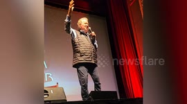 William Shatner tells audience he crapped his pants on Broadway stage
