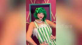 Oompa Loompa from Wonka experience unrecognisable and now 