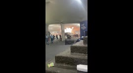 Fire breaks out inside COP30 venue in Belem, Brazil