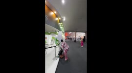 Fire triggers chaotic evacuation at COP30 venue in Belém, Brazil