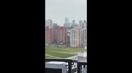 Unexpected steel cable snap at Skybar Alphaville in São Paulo, Brazil