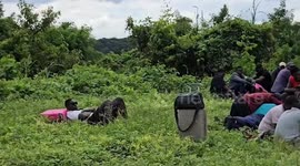 Suspected scam compound workers arrested while fleeing through Thai border as Burmese forces intensify raids