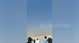 MOMENT - Indian jet crashes during Dubai Air show: Report