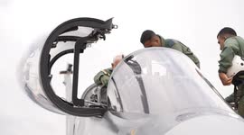 Footage shows Indian Tejas fighter jet