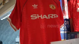 Football superfan in Thailand shows off his incredible collection of shirts and memorabilia