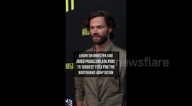 Leighton Meester and Jared Padalecki ask fans to suggest title for The Bodyguard adaptation