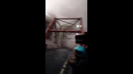 Spectators Flee as Indonesia Mount Semeru Sends Fast-Moving Lava Toward River Valley #2