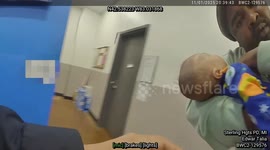 US: Officer Rescues 5 Month Old Infant From Choking At Walmart