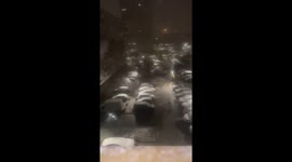 France: Paris Area Sees Snow After Storm, Driving Restrictions Stay in Place