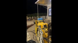 Hilarious water prank surprises person in Cuero, Texas, USA