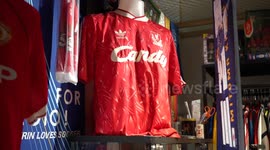 Football superfan in Thailand shows off his incredible collection of shirts and memorabilia