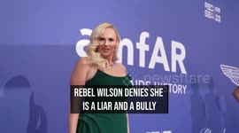 Rebel Wilson denies she is a liar and a bully