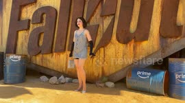 Anahi Sanz attends the Fallout Season Two Special Screening in Sydney, Australia