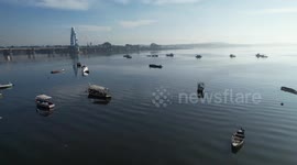Pollution crisis devastates fishermen in Brazil's Guanabara Bay