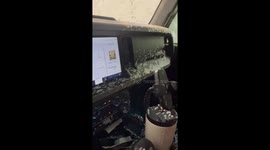 Naughty Aussie Gets Car Interior Cleaned At Car Wash