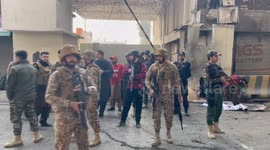 3 troops, 3 militants killed in attack on security forces headquarters in Pakistan (2)