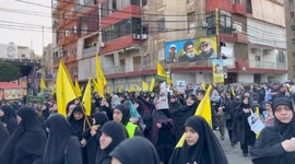 Lebanon: Beirut Hezbollah Chief Funeral