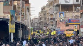 Lebanon: Beirut Hezbollah Chief Funeral