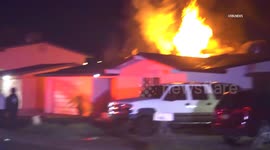 US, Phoenix: Phoenix 45th Drive Attic Fire