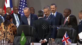 Erdogan attends G20 session on critical minerals, decent work and artificial intelligence