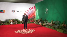 Turkish President Erdogan arrives for G20 Summit in Johannesburg