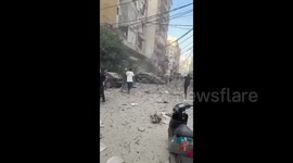 Lebanon: Situation in Beirut after the Israeli attack