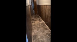 Boyfriend Pranked With Baby Oil On Floor