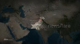 MOTIONGRAPHICS - 3 troops, 3 militants killed in attack on security forces headquarters in Pakistan