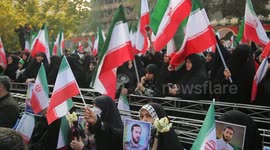 Mass funeral held for Iranian soldiers whose remains found 37 years after Iran-Iraq War