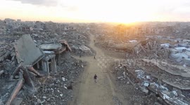 Drone footage reveals devastation in Gaza’s Jabalia and Tel al-Hawa neighborhoods